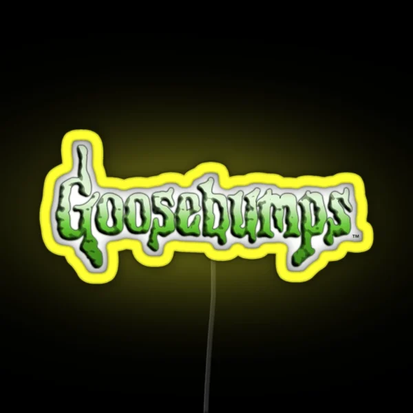 Goosebumps RGB Neon Sign