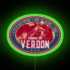 Gorges Du Verdon Motorcycle Led Led Route Des Grandes Alpes RGB Neon Sign - Image 3