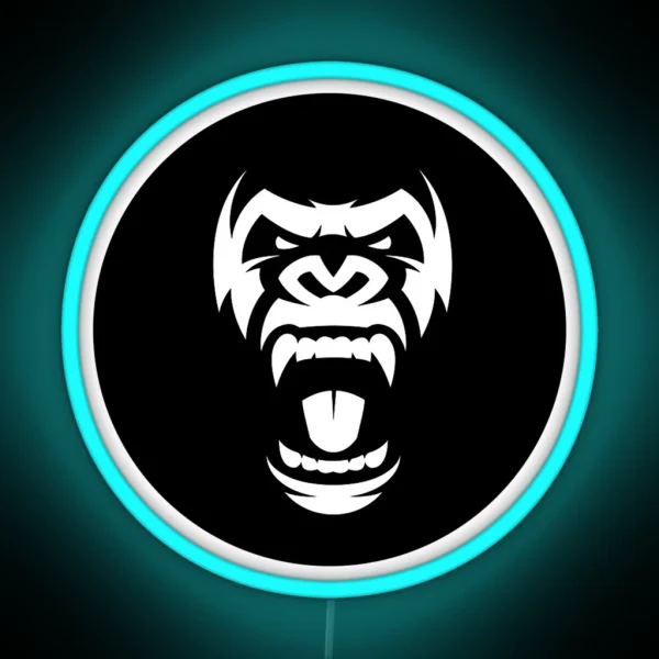 Gorilla Beast RGB Neon Sign