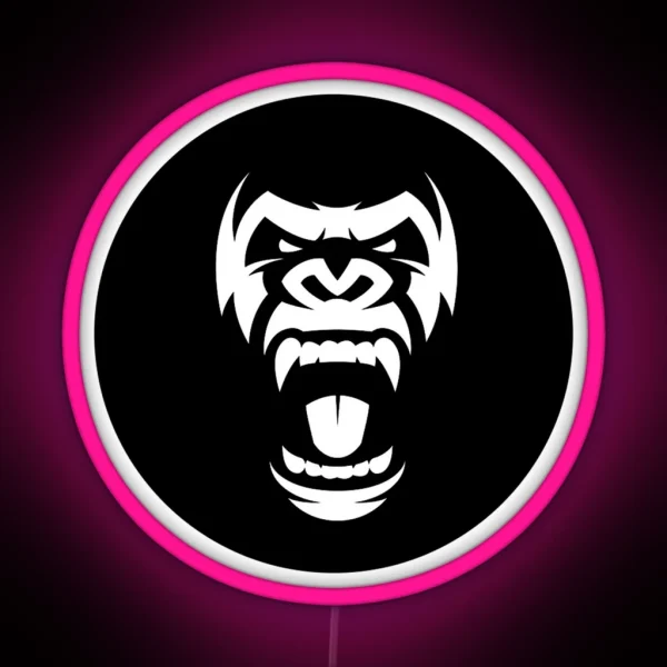 Gorilla Beast RGB Neon Sign