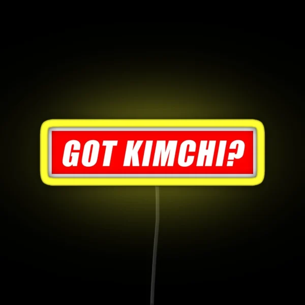 GOT KIMCHI RGB Neon Sign