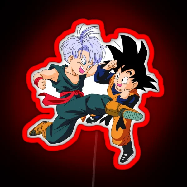 Goten And Trunks RGB Neon Sign
