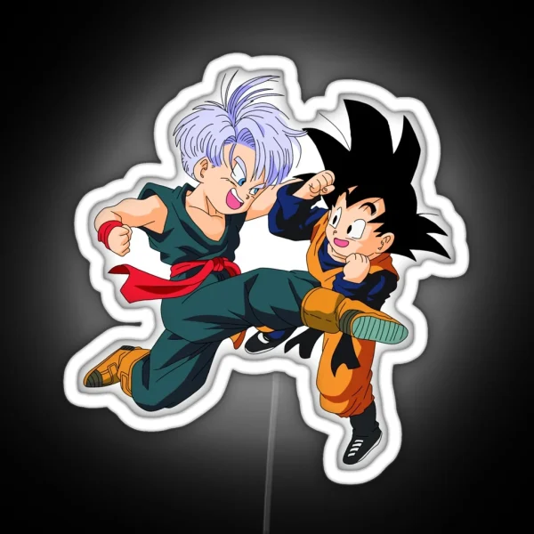 Goten And Trunks RGB Neon Sign