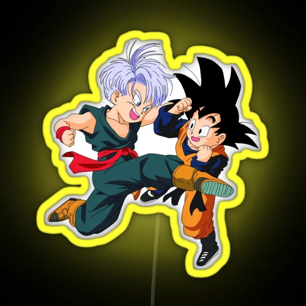 Goten And Trunks RGB Neon Sign