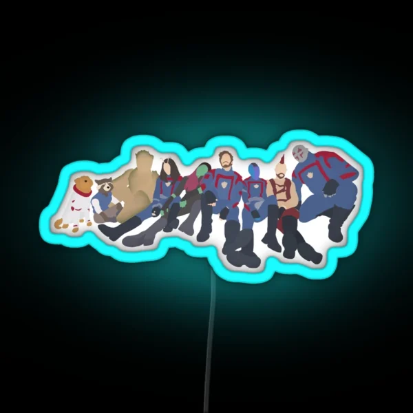 Gotg RGB Neon Sign