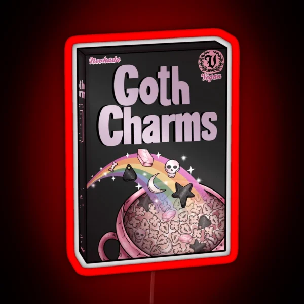 Goth Charms RGB Neon Sign