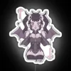 Goth Yami Kawaii Menhera Nurse Girl RGB Neon Sign - Image 5