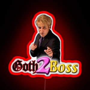 Goth2boss Richmond Avenal The IT Crowd RGB Neon Sign