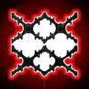 Gothic Cross Netting RGB Neon Sign