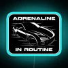 GR86 Silhouette Adrenaline In Routine RGB Neon Sign - Image 2