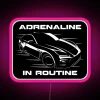 GR86 Silhouette Adrenaline In Routine RGB Neon Sign - Image 6