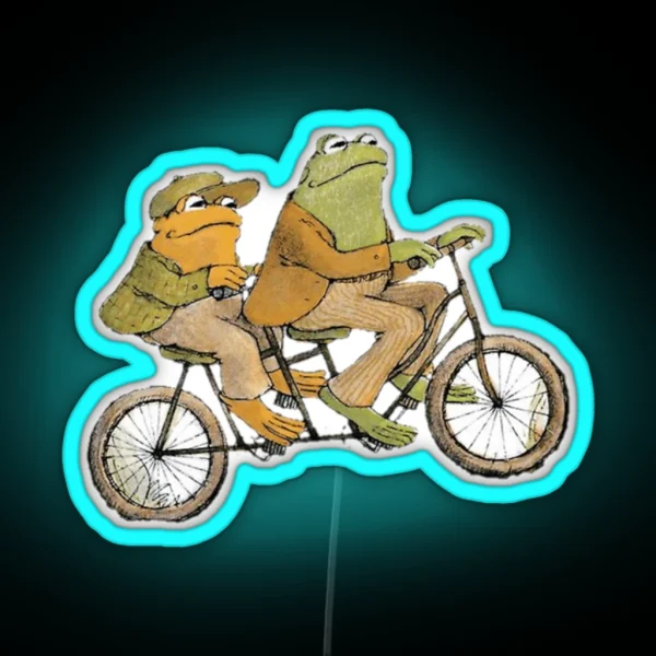 Grab It Fast Frog RGB Neon Sign