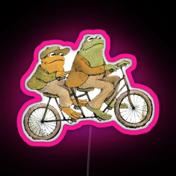 Grab It Fast Frog RGB Neon Sign