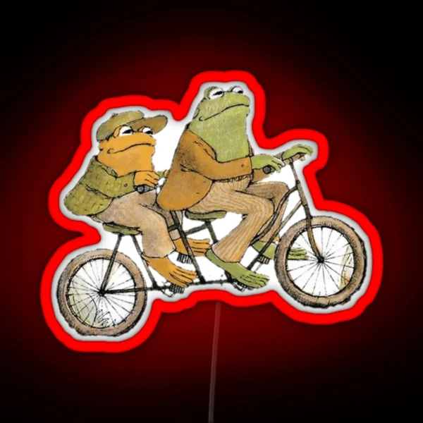 Grab It Fast Frog RGB Neon Sign