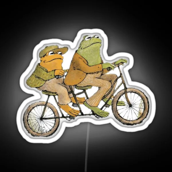 Grab It Fast Frog RGB Neon Sign