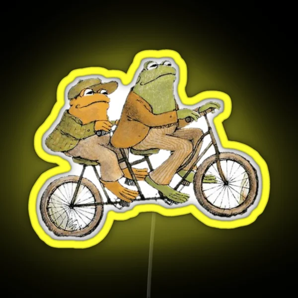 Grab It Fast Frog RGB Neon Sign