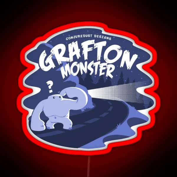 Grafton Monster Encounter RGB Neon Sign