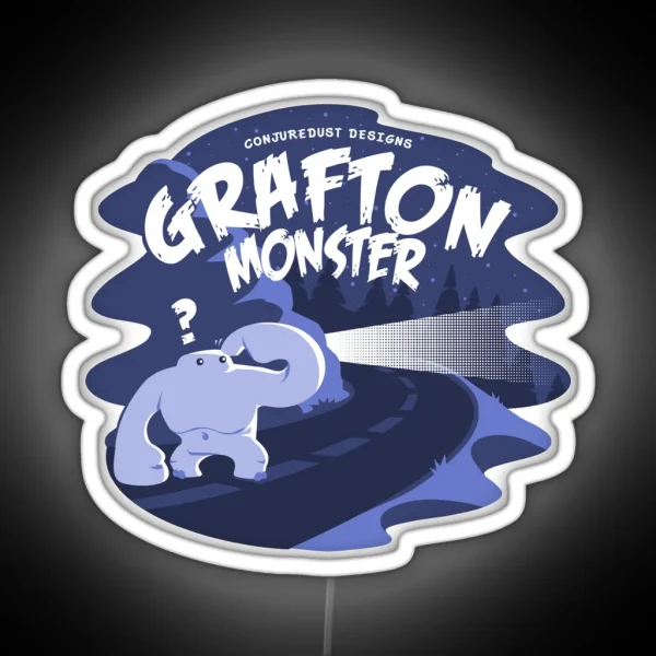 Grafton Monster Encounter RGB Neon Sign