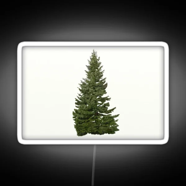 Grand Fir Rectangle RGB Neon Sign