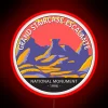Grand Staircase Escalante National Monument Utah Circle RGB Neon Sign - Image 2