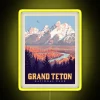 Grand Teton National Park RGB Neon Sign - Image 5