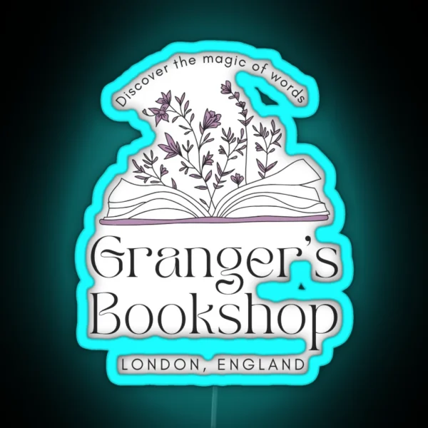 Granger S Bookshop RGB Neon Sign