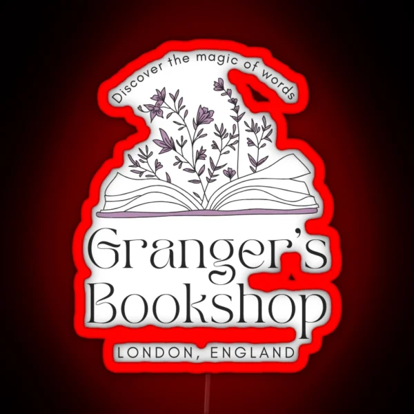 Granger S Bookshop RGB Neon Sign