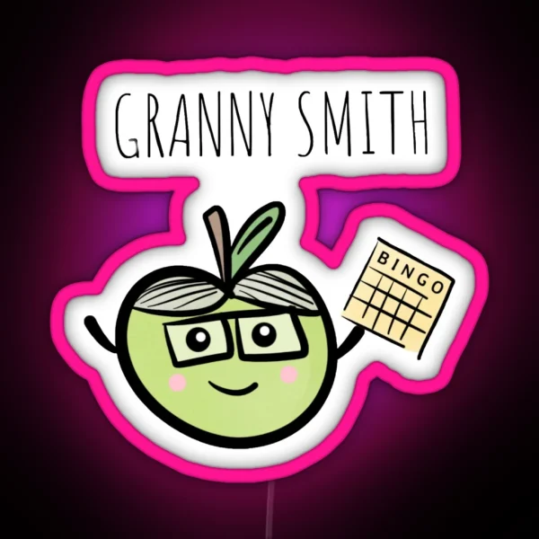 Granny Smith RGB Neon Sign