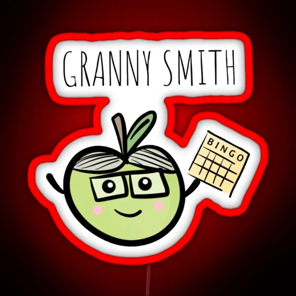 Granny Smith RGB Neon Sign