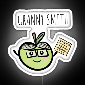 Granny Smith RGB Neon Sign