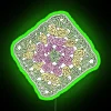 Granny Square Green RGB Neon Sign - Image 4