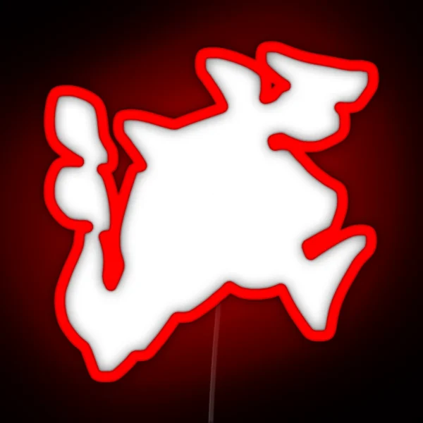 Graphic Demon Slayer Anime Japanese Text RGB Neon Sign