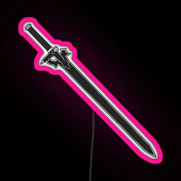 Graphic Vintage Fantasy Mens My Favorite RGB Neon Sign