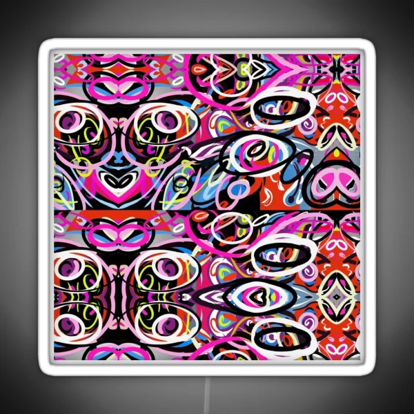 Graphics Modern Lines RGB Neon Sign