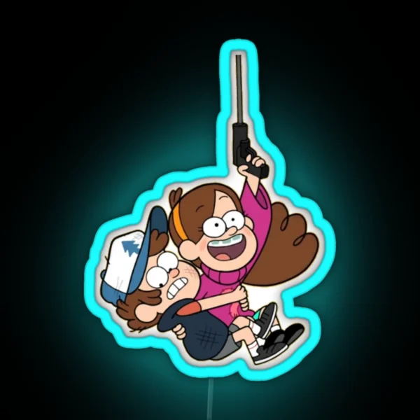 Grappling Hook RGB Neon Sign