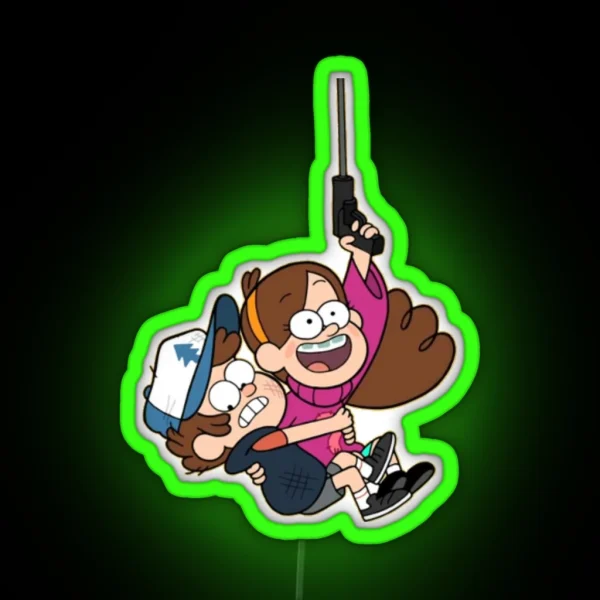 Grappling Hook RGB Neon Sign