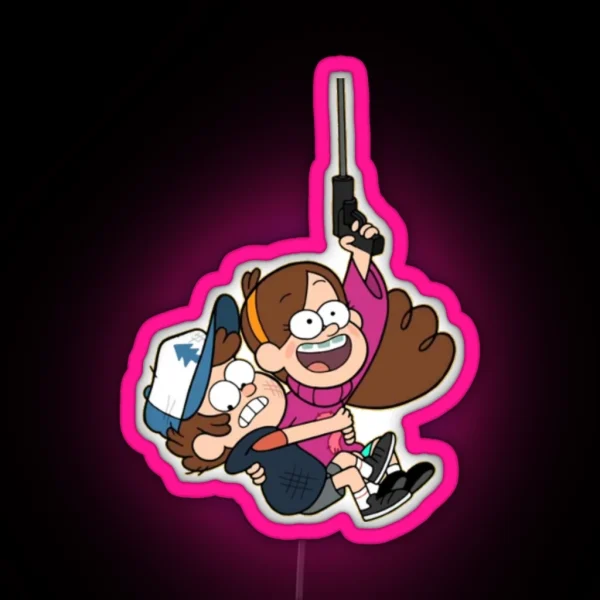 Grappling Hook RGB Neon Sign
