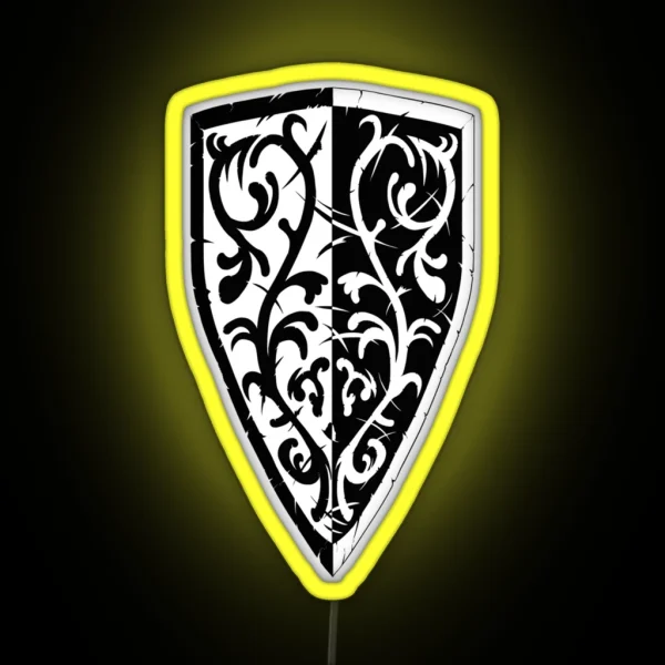 Grass Crest Shield RGB Neon Sign