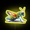 Grasshopper Colourful Art Watercolor Painting RGB Neon Sign - Image 5