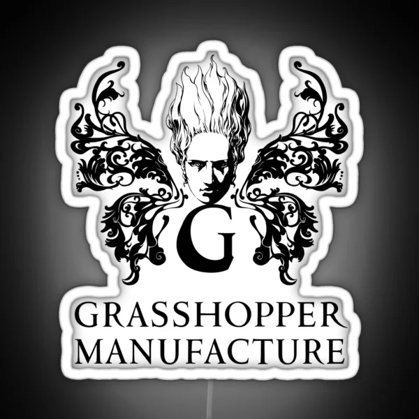 Grasshopper Manufacture Logo 01 RGB Neon Sign