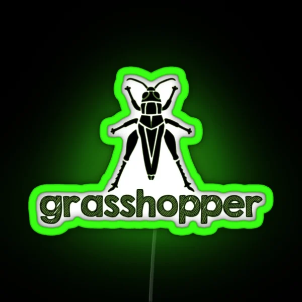 Grasshopper RGB Neon Sign