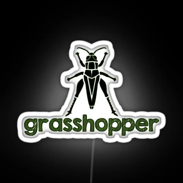 Grasshopper RGB Neon Sign