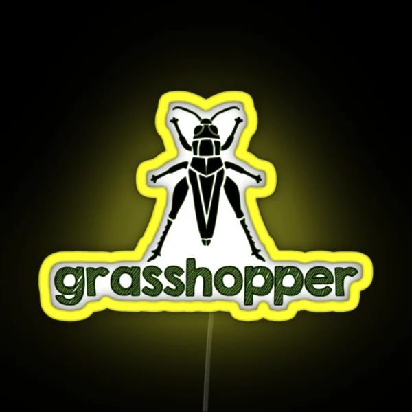 Grasshopper RGB Neon Sign