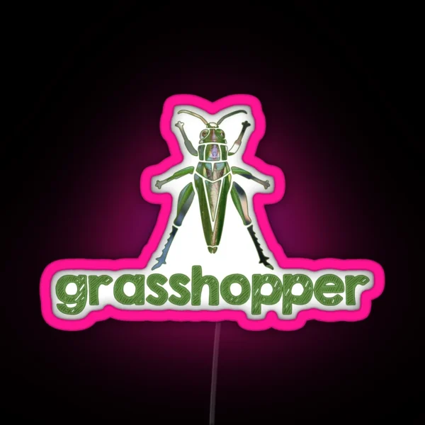 Grasshopper RGB Neon Sign