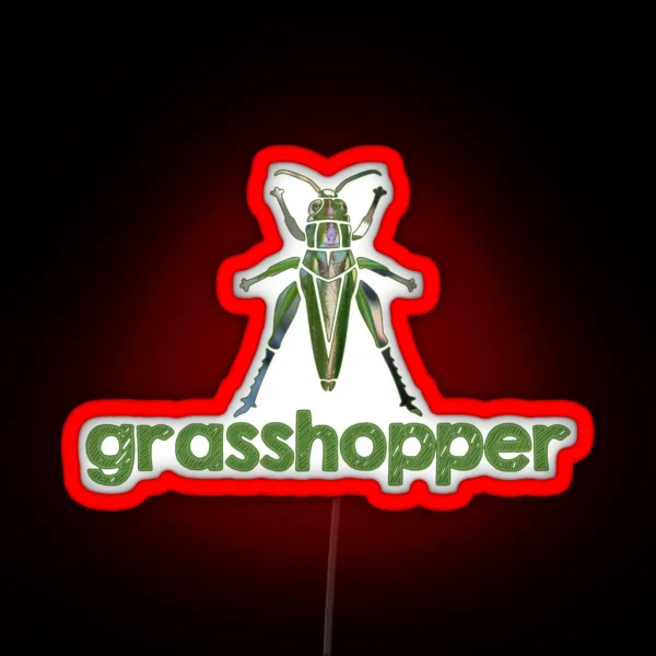 Grasshopper RGB Neon Sign