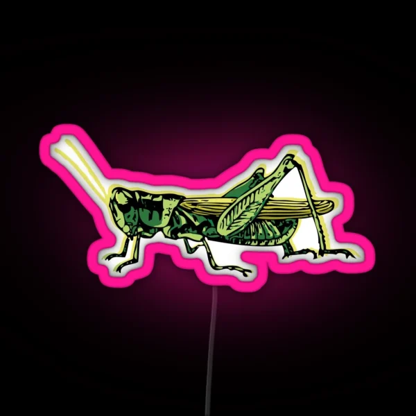 Grasshopper RGB Neon Sign