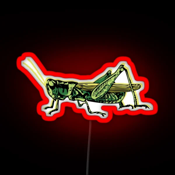 Grasshopper RGB Neon Sign