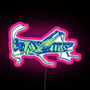 Grasshopper RGB Neon Sign