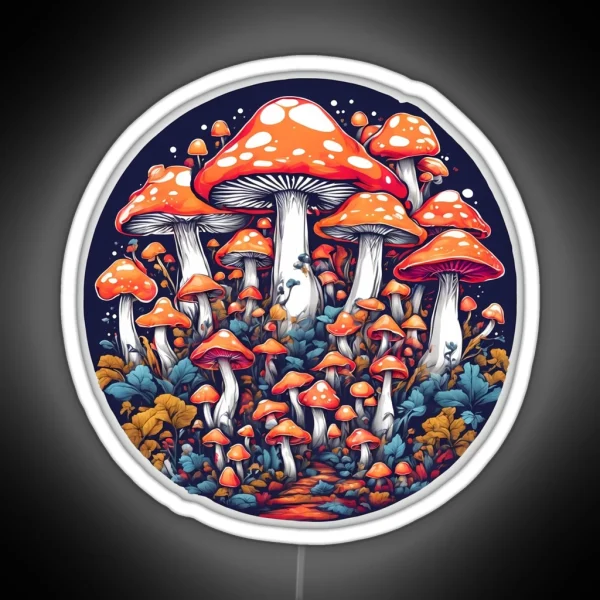 Grateful Mushies Will Have You Dead On The Floor RGB Neon Sign