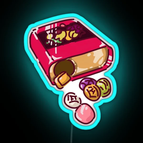 Grave Of The Fireflies Candy RGB Neon Sign